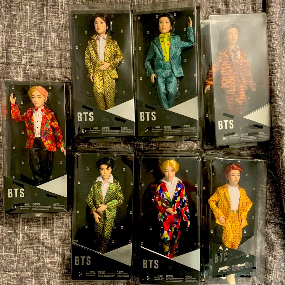 Full Set Of BTS Barbie Dolls